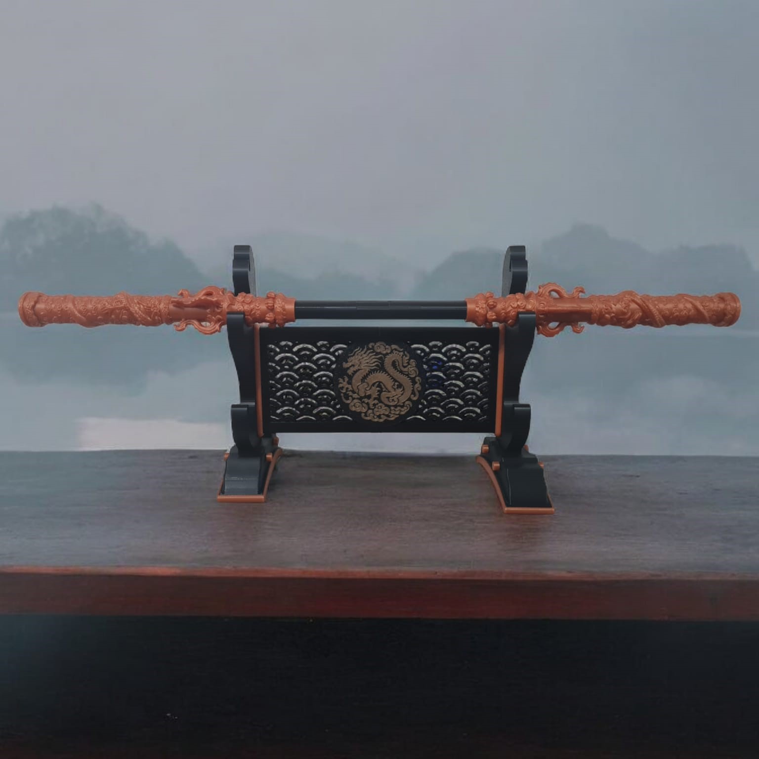Wukong Staff with Stand